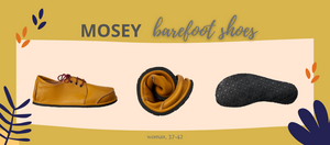 barefoot shoes woman mosey