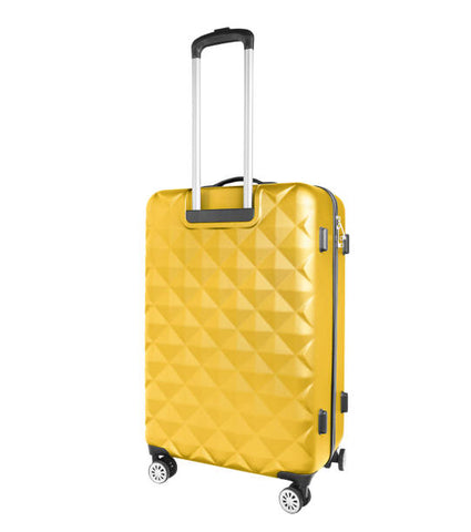 Travel Trolley with 4 Wheels – Yellow