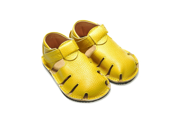 Sandale barefoot Tim - Yellow Melon