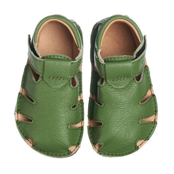 sandale barefoot pentru copii mers descult Tim Grass verde
